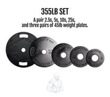 Cast Iron Machined Weight Plate Sets
