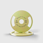 Solid Steel Calibrated Weight Plate Pairs