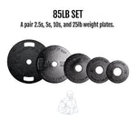Cast Iron Machined Weight Plate Sets