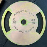 Solid Steel Calibrated Weight Plate Sets