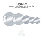 Solid Steel Calibrated Weight Plate Sets