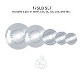 Solid Steel Calibrated Weight Plate Sets