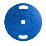 Cast Iron Machined Weight Plate Pairs