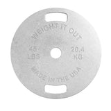 Cast Iron Machined Weight Plate Pairs