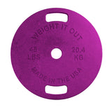 Cast Iron Machined Weight Plate Pairs