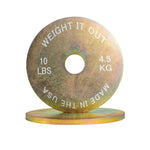 Solid Steel Calibrated Weight Plate Sets