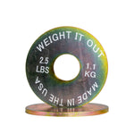 Cast Iron Machined 45lb And Calibrated Solid Steel Weight Plate Sets