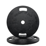 Cast Iron Machined Weight Plate Sets