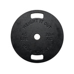 Cast Iron Machined Weight Plate Pairs