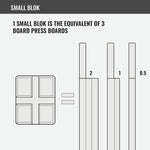 Small BenchBlokz 1/2-1 - PRO