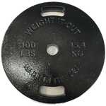 Cast Iron Machined Weight Plate Pairs