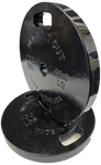 Cast Iron Machined Weight Plate Pairs